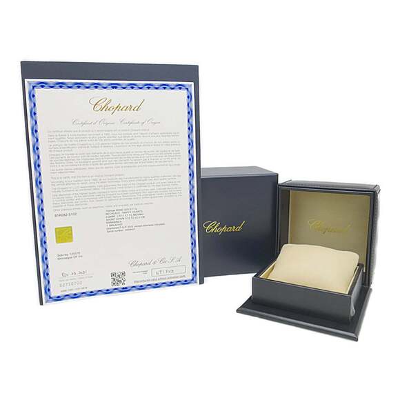 Chopard Happy Heart Malachite Diamond Necklace 81A082 Pink Gold (18K) Diamond... - Picture 11 of 11